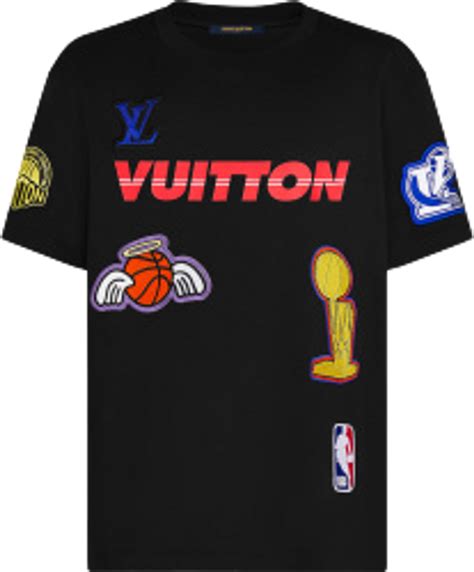 lv nba t shirt black